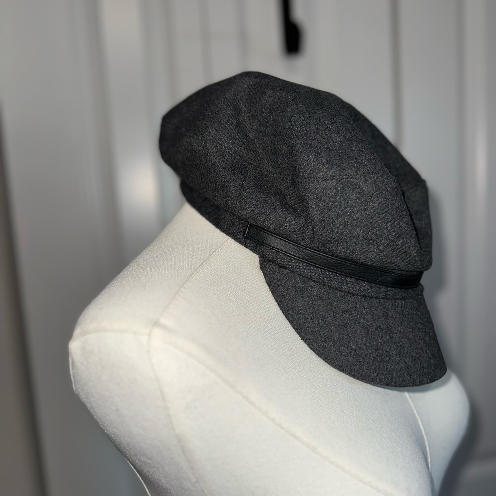 Calvin Klein Charcoal Gray Women's Cap with Black Accent Band
